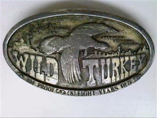 wild turkey belt buckle